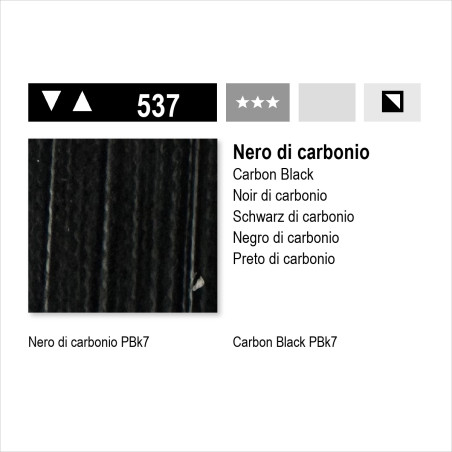MAIMERI ACRILICO - 537 NERO DI CARBONIO
