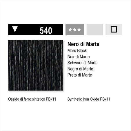 MAIMERI ACRILICO - 540 NERO DI MARTE