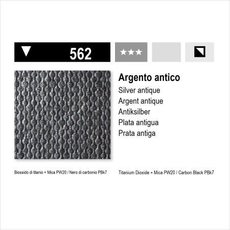 MAIMERI ACRILICO - 562 ARGENTO ANTICO