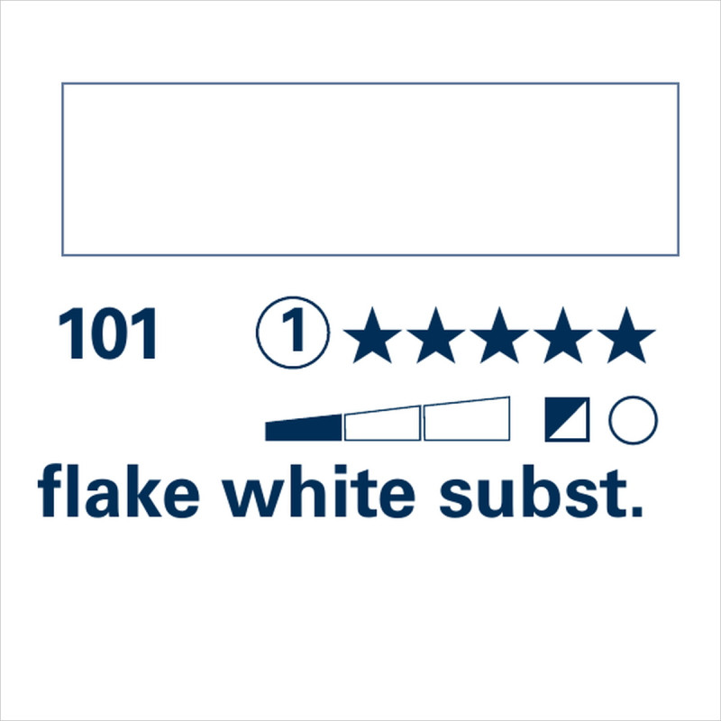 SCHMINCKE MUSSINI - 101 BIANCO D'ARGENTO SOST.