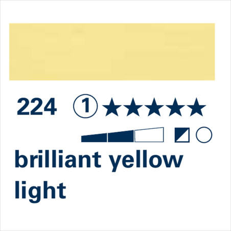 SCHMINCKE MUSSINI - 224 GIALLO BRILLANTE CHIARO