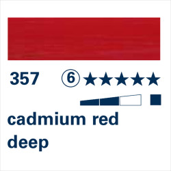 SCHMINCKE MUSSINI - 357 ROSSO DI CADMIO SCURO