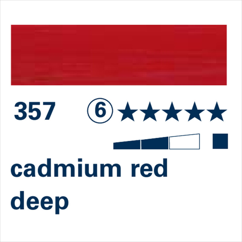 SCHMINCKE MUSSINI - 357 ROSSO DI CADMIO SCURO