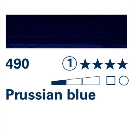 SCHMINCKE MUSSINI - 490 BLU DI PRUSSIA