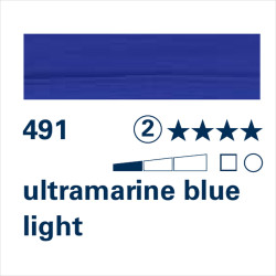 SCHMINCKE MUSSINI - 491 BLU OLTREMARE CHIARO