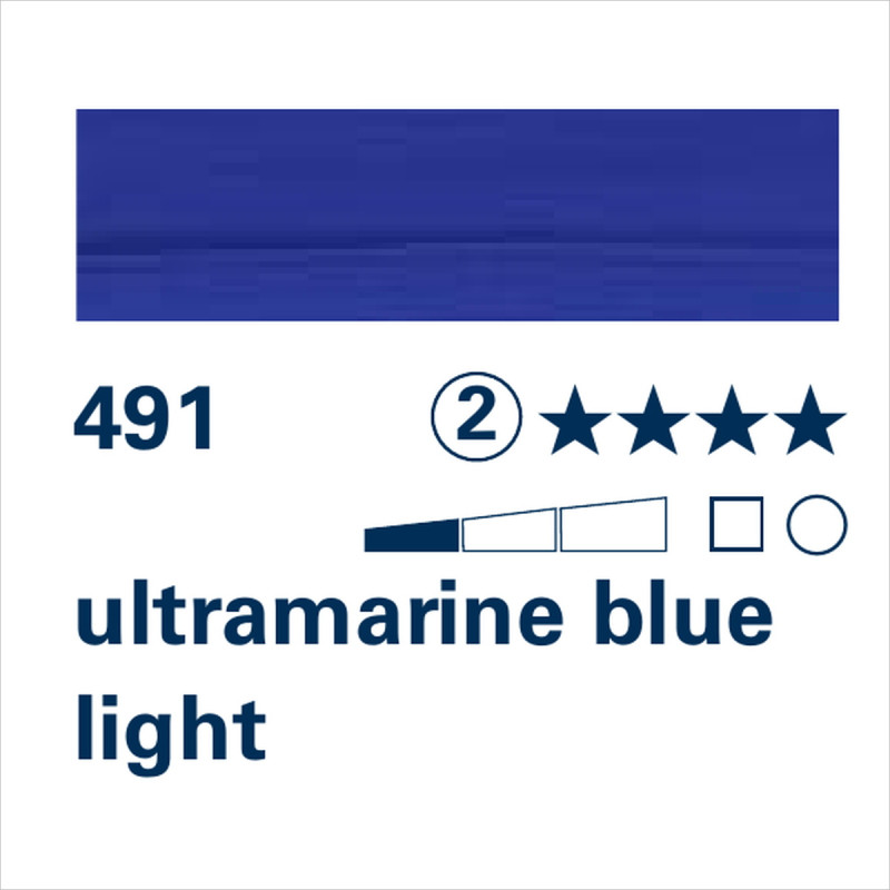 SCHMINCKE MUSSINI - 491 BLU OLTREMARE CHIARO