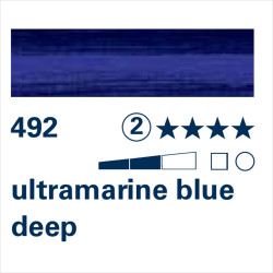 SCHMINCKE MUSSINI - 492 BLU OLTREMARE SCURO