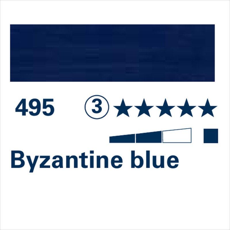 SCHMINCKE MUSSINI - 495 BLU BIZANTINO