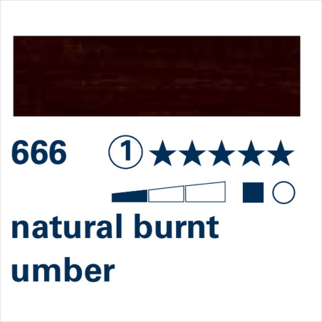SCHMINCKE MUSSINI - 666 TERRA D'OMBRA BRUCIATA NAT.