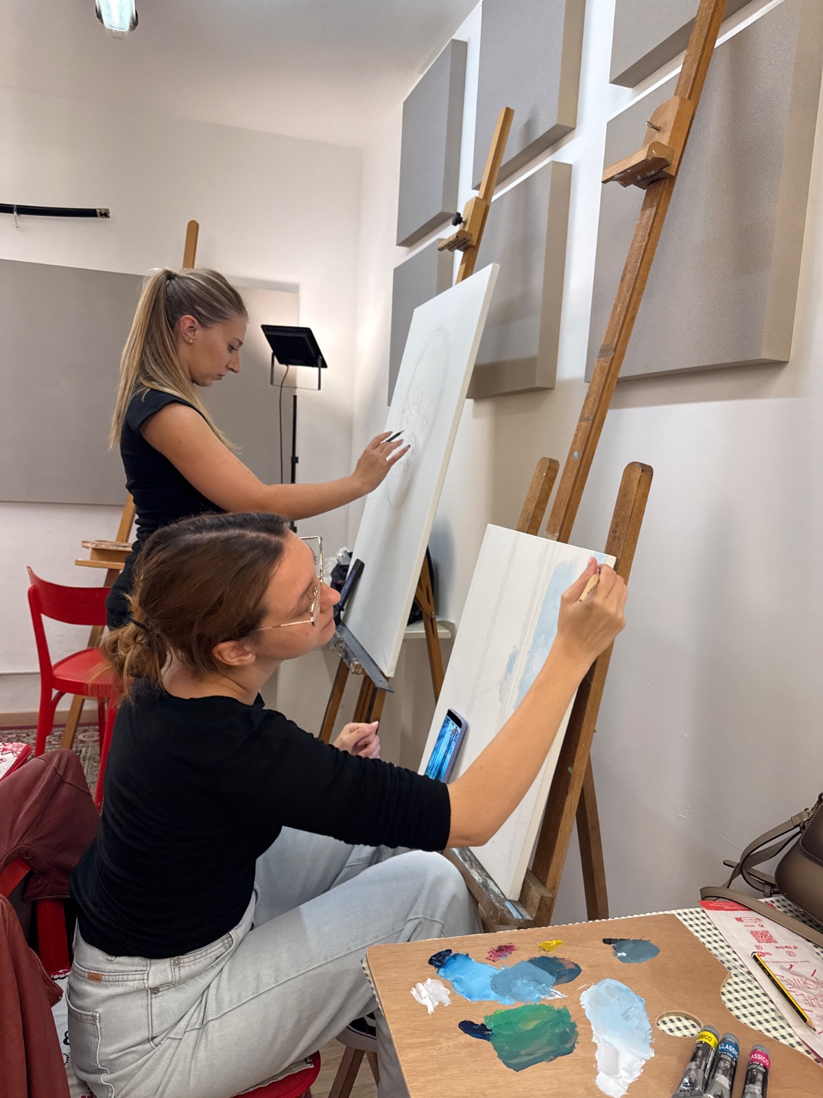 PITTURA A OLIO SERALE