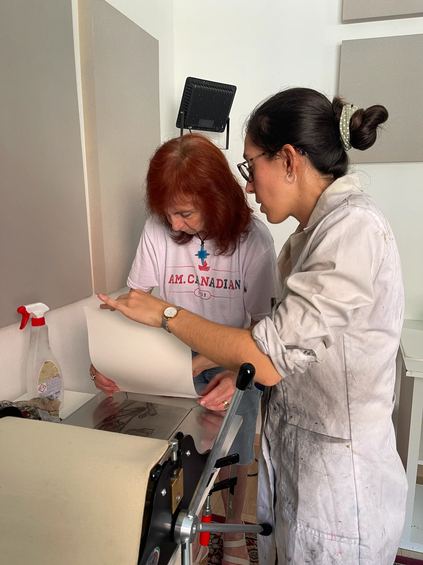 Foto e video del workshop