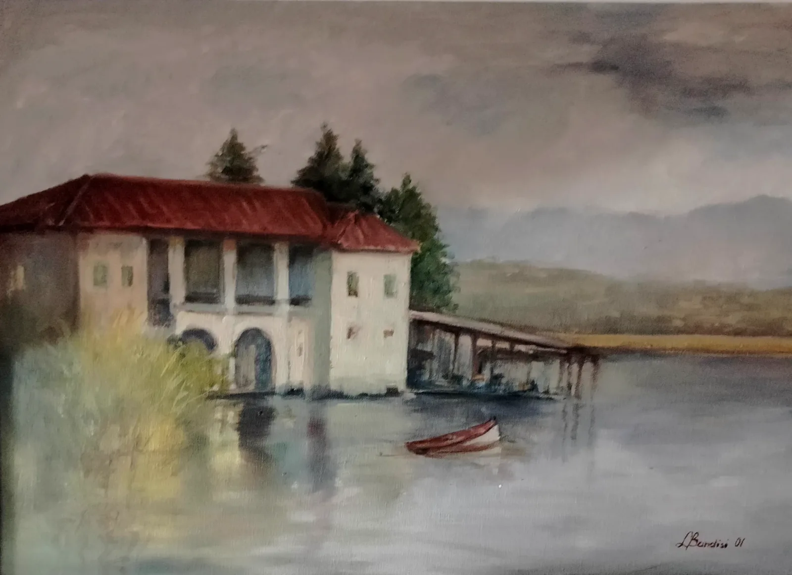 PITTURA A OLIO POMERIDIANO