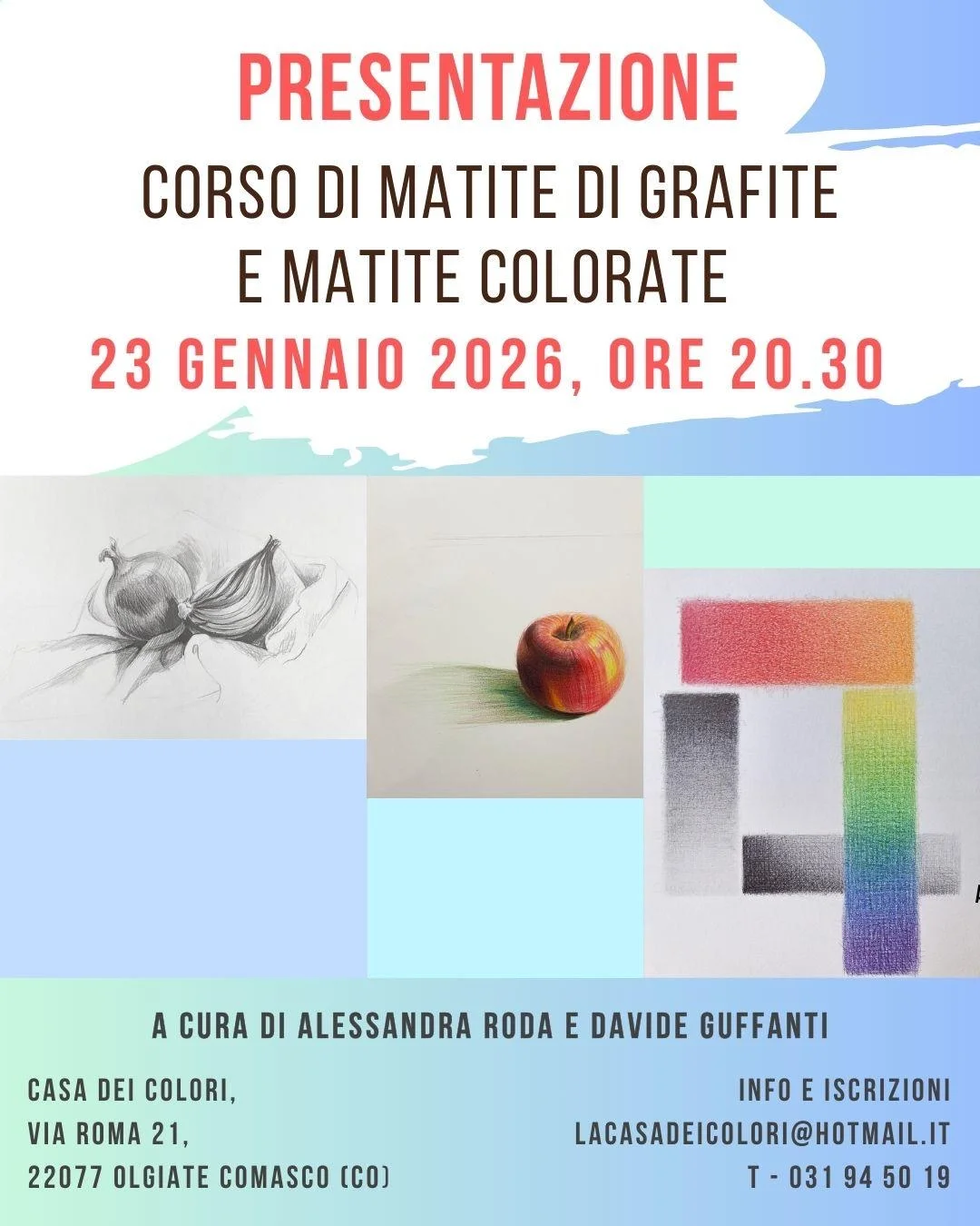 Grafite e Matite Colorate